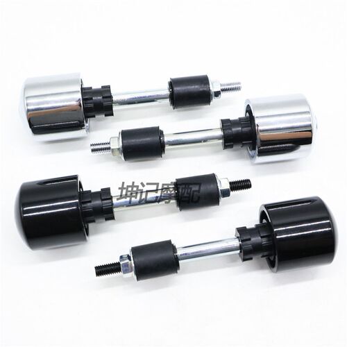极速适配豪爵炫迪HJ110q-3/HJ110-5弯梁摩托车平衡器手把铁车把堵 - 图3
