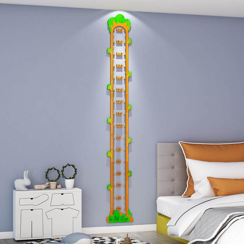 量身高测量墙贴3d立体儿童房间布置卡通自粘小孩宝宝卧室墙面装饰,淘宝优惠券,粉丝福利购,淘宝优惠卷