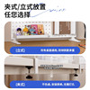 Desktop perforated board punch-free vertical storage rack