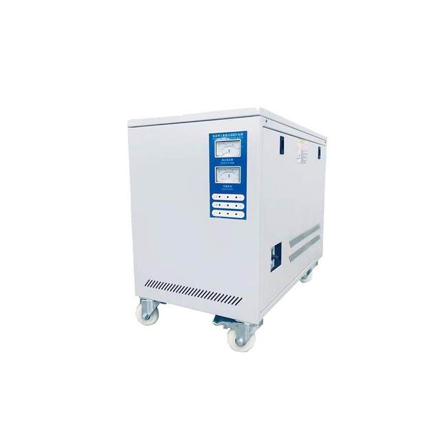 Automatic voltage regulator AC SVC three-phase voltage regulator 15kw voltage regulator 380V three-phase voltage regulator factory