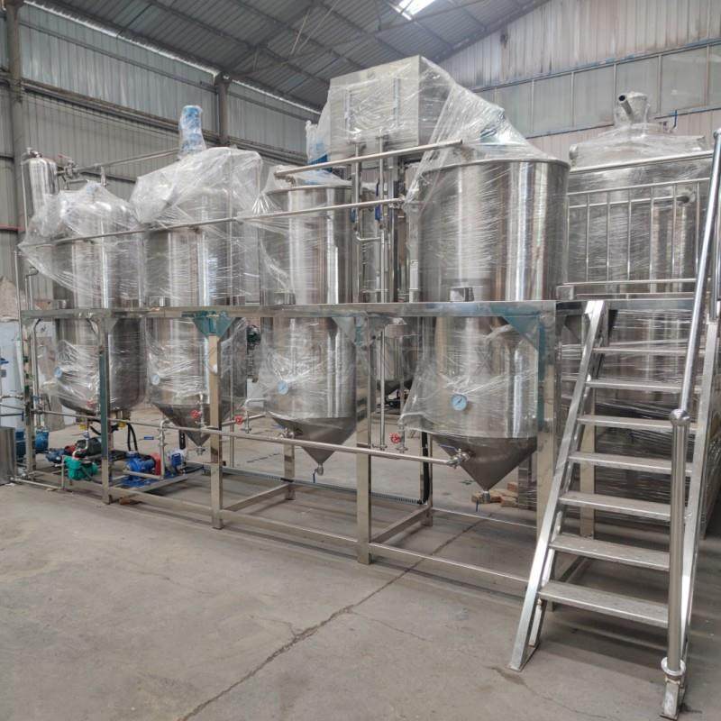 UKV脱大炼型棕榈油精生产线椰子油脱脱臭精炼罐菜籽茶籽油磷酸精,淘宝优惠券,粉丝福利购,淘宝优惠卷