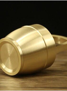 极速新中式一桶金办公室桌面摆件全铜小水桶招财客厅玄.关存钱聚