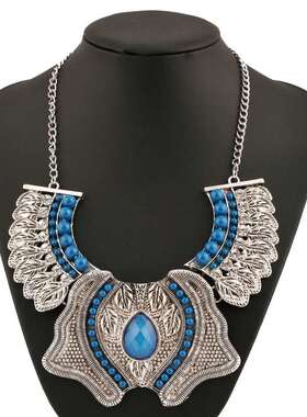 极速Fashion Jewelry Vintage Butterfly Leaf Beads JeweYl Shor