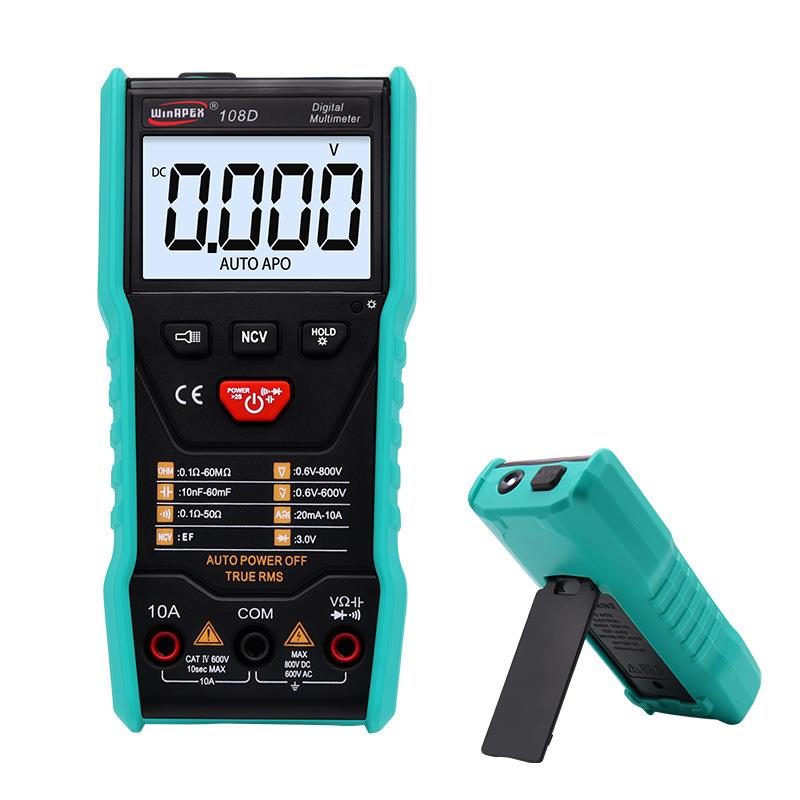智能万用表全自动无需换挡防烧电工维修万能数字家用高精度HY108D - 图3