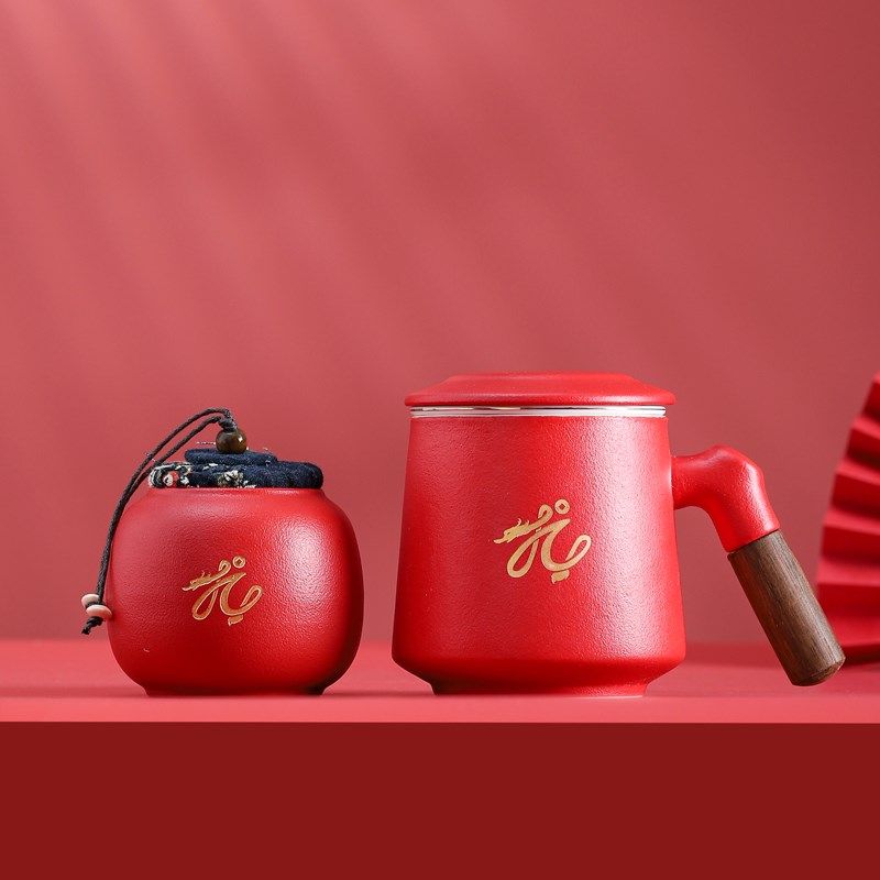 速发2024龙年公司年会礼品定制logo商务伴手礼盒套装文创活动纪念