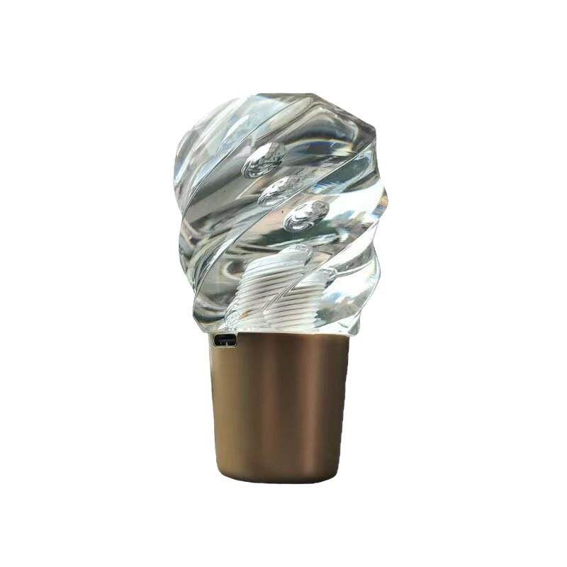 jdm汽车改装发光水晶档把头七彩灯光排档头手动自动档通用个性 - 图3