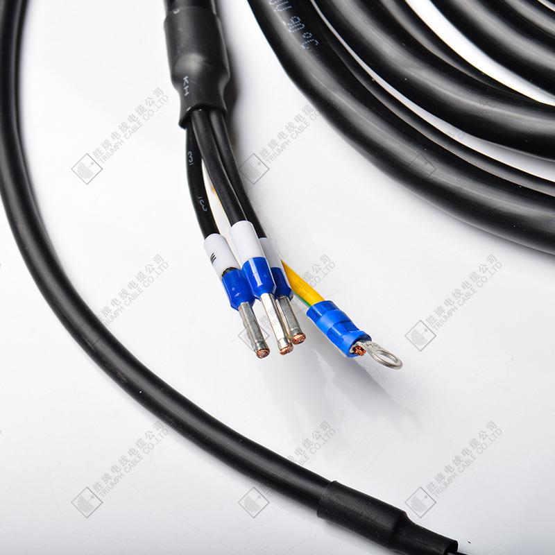 过粉护套电源线 2464-28A/2C 芯线红黑圆线 电源线连接线厂家现货 - 图2