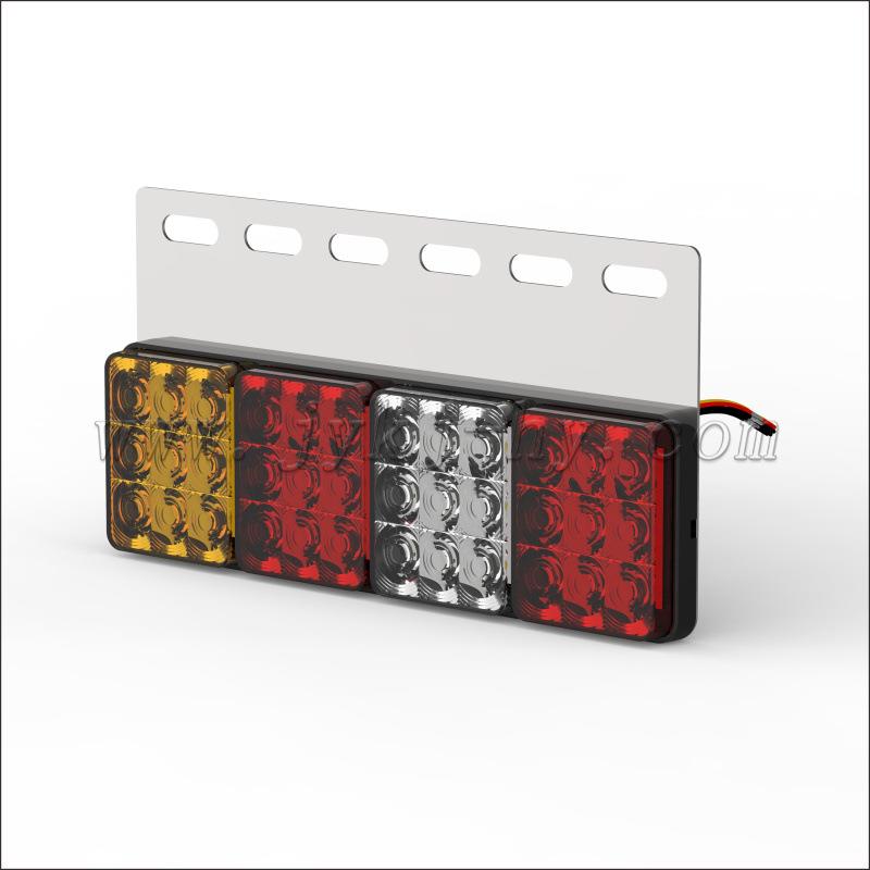 台灣led爆亮 小方型 紅黃白防水led后燈led後燈led尾燈 - 图3