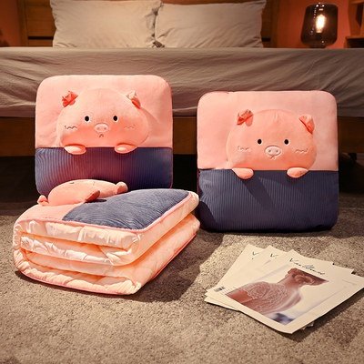 速发车内抱枕摆件后窗一对汽车头部大靠枕超大睡毯子车载汽多功能,淘宝优惠券,粉丝福利购,淘宝优惠卷