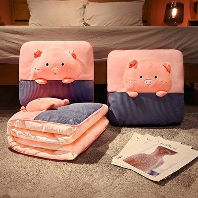 速发车内抱枕摆件后窗一对汽车头部大靠枕超大睡毯子车载汽多功能,淘宝优惠券,粉丝福利购,淘宝优惠卷