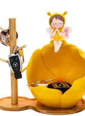 新品厂家入户钥i匙收纳玄关摆件客厅进门口桌面家居装饰品茶几治