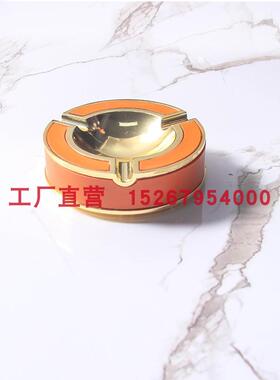 新品厂家lKTV摆台用不锈钢包款皮新风纸J巾盒烟缸品轻奢格耐摔金