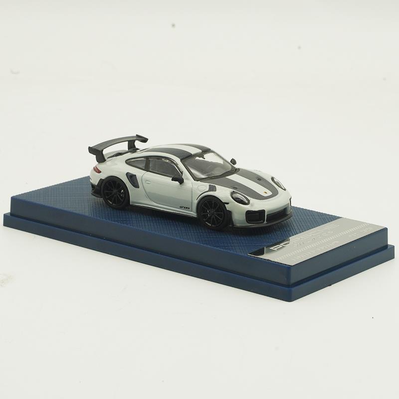 1:64保时捷911GT2RS跑车仿真 Porsche合金汽车模型静态车载摆件-图2