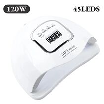 120W LED UV Nail Dryling Lamp for the Curing Gel Polish 45leds Pr