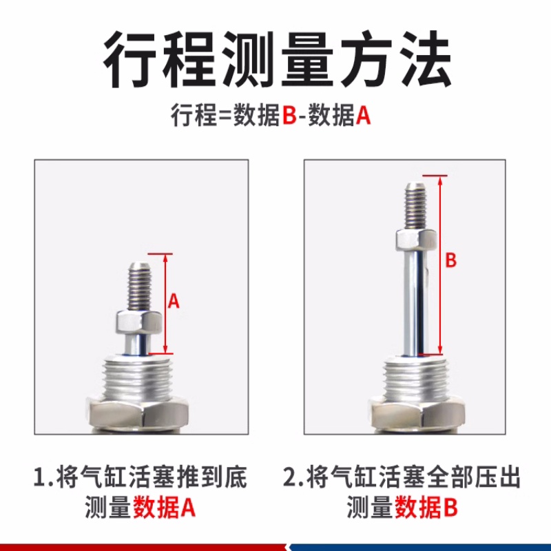 一品气动SMC型迷你气缸CDM2B缸径25行程25-300-AZ-图0