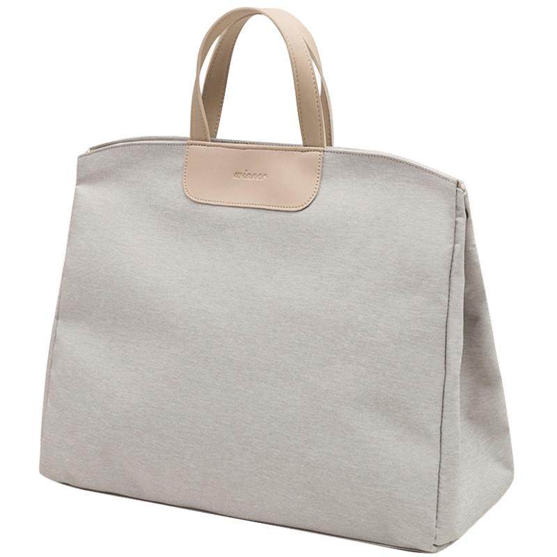 韩版公文包单肩斜挎书袋文件袋气质时尚A4资料袋手提女文件包棕色,淘宝优惠券,粉丝福利购,淘宝优惠卷