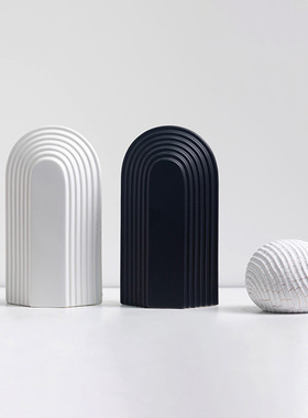 极速装饰推荐拱门摆件陶瓷U型家居客厅样板间卧室U简约现代软装饰