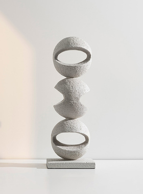 新品装饰推荐无尽球摆件s树脂简约现代家居客厅样板间玄关博古架