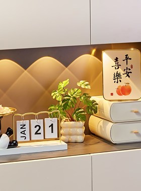 速发熊猫收纳日件玄关装鞋品摆历家居入户饰柜置物架乔迁新居礼物