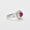 925 silver ruby ring