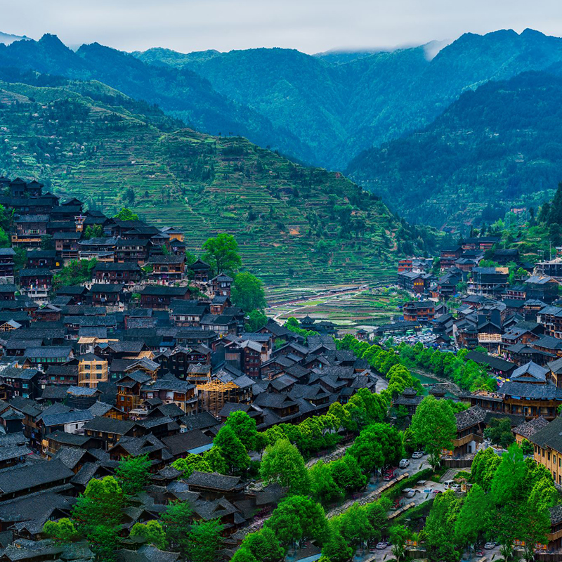 贵州旅游纯玩团6天5晚黄果树瀑布织金洞西江千户苗寨飞猪旅行跟团 - 图0