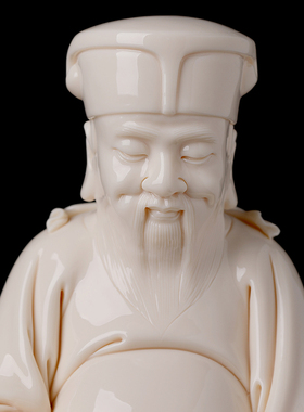 新品12吋土地公公神像供奉家用福德正神土地爷土地.公陶瓷摆件