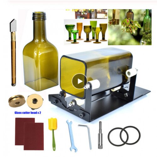 极速新款方瓶玻璃瓶切割工具 酒瓶切割器 KDIY工具 手工工具套装 - 图0