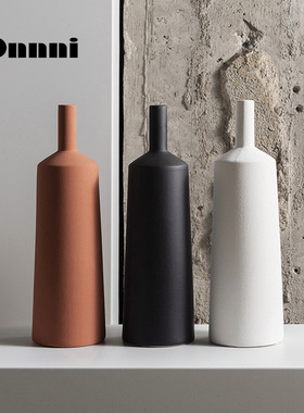 新品装饰推荐欧式现代家居样板间创意哑光陶瓷R摆件玄关客厅装饰