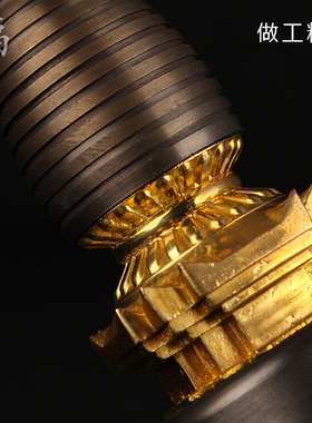 新品黄铜莲花噶当塔舍利塔佛前家用供奉宝塔仿古佛塔噶Y丹塔摆件