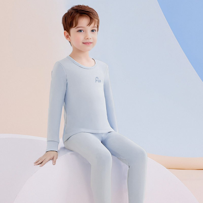 gb儿童秋冬套装学生睡