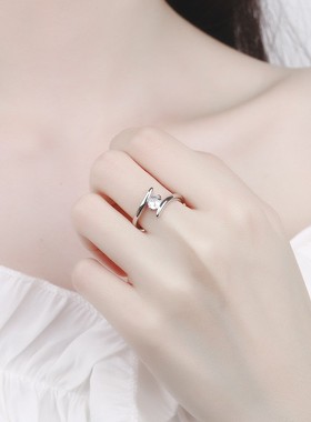 命运之轮戒指女戒锆石轻奢设计感百搭指环求婚订婚首饰品源头工厂