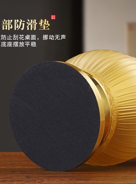 极速室内佛c堂供具仿琉璃合金浮雕莲花观音花瓶家居装饰品供奉礼