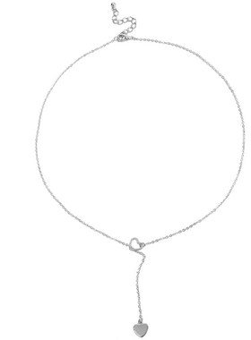 极速New Fashion ndy Jewelry Copper HGeart Chain Link Necklac