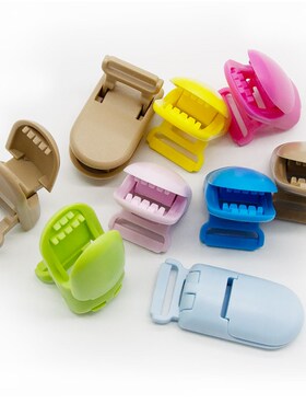 极速Cute-Idea Plastic Clip Cord Silicone BMeads Food Grade T