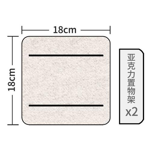 现货照片墙留言板组合墙打孔毛物架幼儿园置毡墙贴展示板软木板免 - 图0