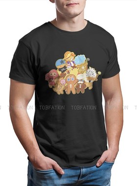 极速Cookie Run Kingdom Lovesy Basket T Shirt Goth Men Tees S