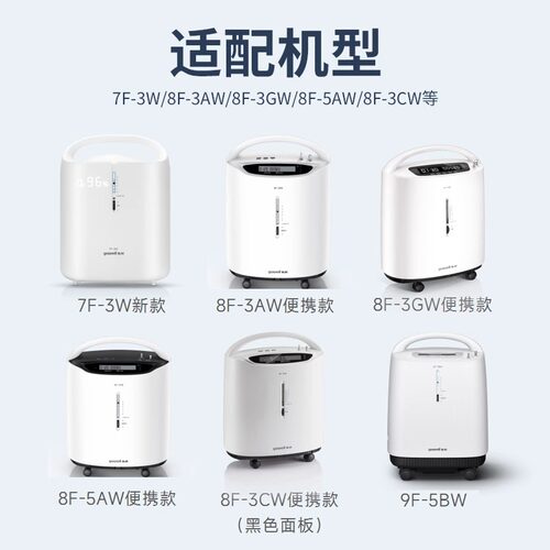 鱼跃制氧机过滤棉毛毡芯8F-3AW/3CW/3GW/5AW/7F-3W/5W/9F-5BW配件 - 图1