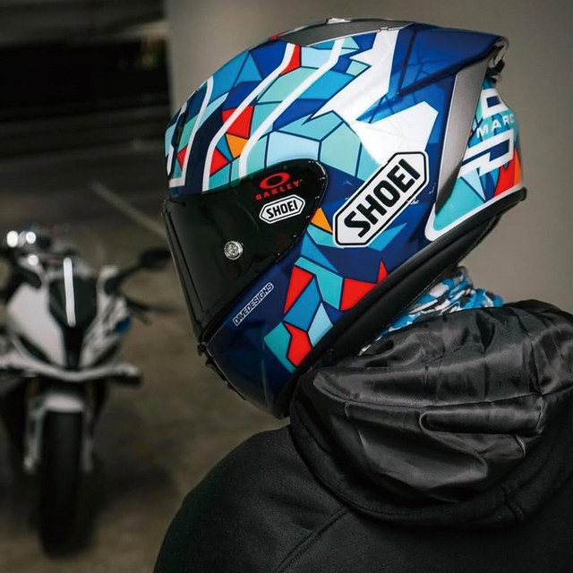 Shoei full-face helmet, all seasons handsome, lightweight, unisex