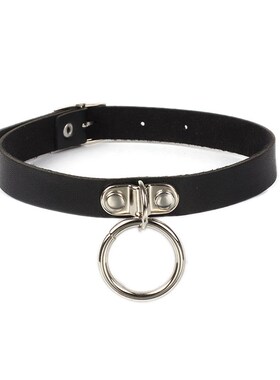 新品Necklace Collar Circle FashioGn Leather Belt Necklace