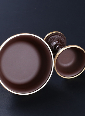 新品惠尔美黄铜仿古八吉祥护法杯藏式雕刻八瑞物供水Y酒杯家用供