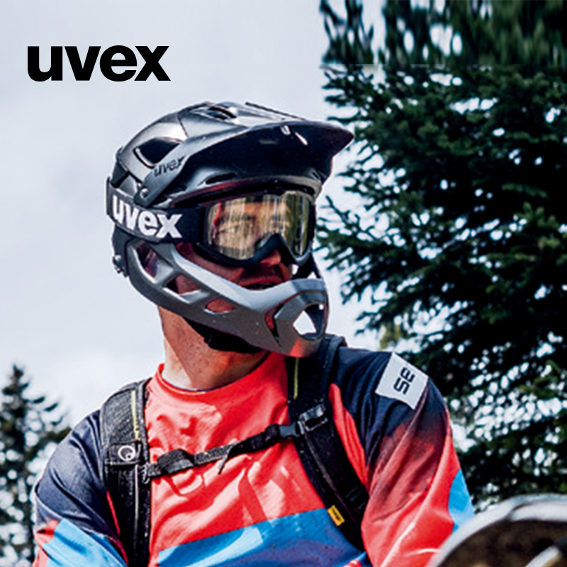 uvex德国优维斯奥莱折扣10 bike骑行头盔护鄂速降全盔mtb山地头盔 - 图1