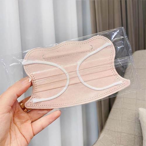 儿童口罩3到6岁宝宝5到12冬上学专用女童8到12岁一次性独立包装TN - 图0