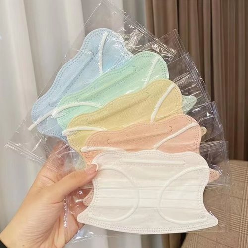 儿童口罩3到6岁宝宝5到12冬上学专用女童8到12岁一次性独立包装TN - 图1