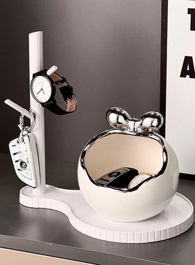 速发入柜玄口门关放置物挂架收纳摆件轻奢高档鞋户客厅创意装饰品