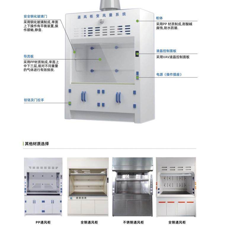 诚易智能PP实验室通风柜实验室通风橱净化型落地式通风柜,淘宝优惠券,粉丝福利购,淘宝优惠卷