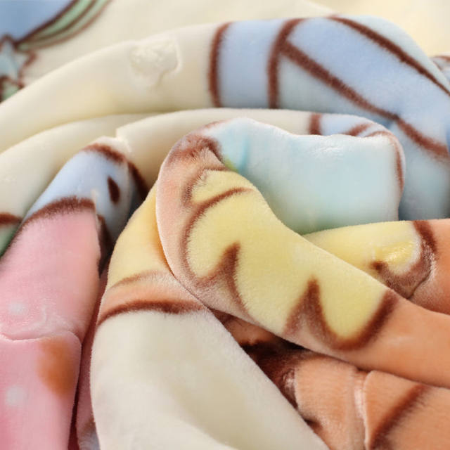Sufa children's blanket thickened spring, autumn and winter baby blanket stroller crib newborn outing cloud blanket baby quilt