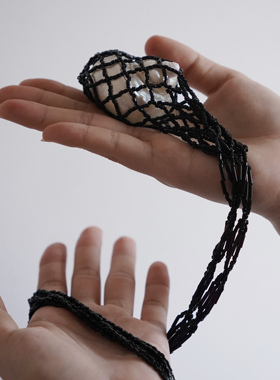 一颗贝壳原创设计海螺串珠项链