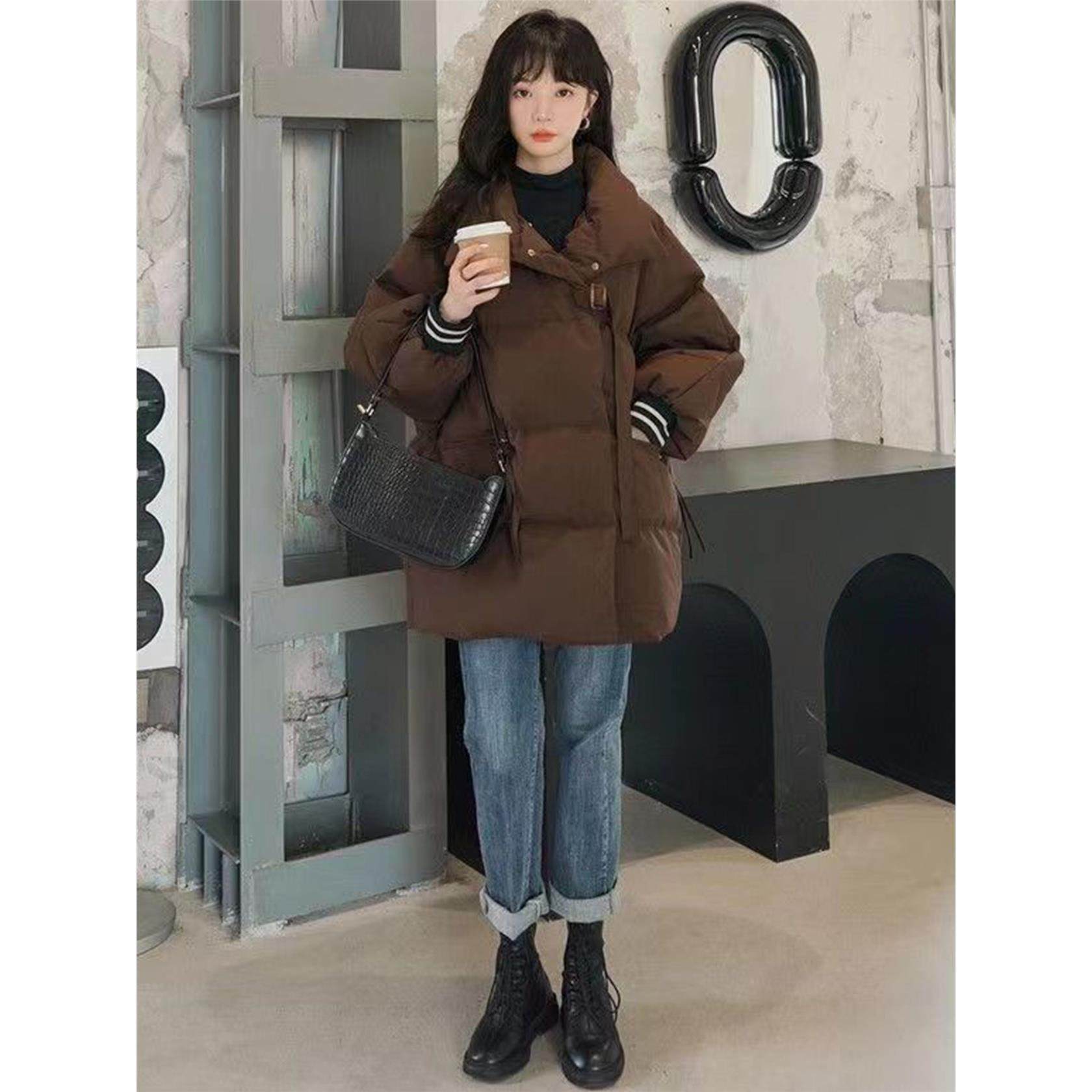 300斤大码女装宽松减龄百搭棉服上衣女胖mm加厚遮肉显瘦保暖外套,淘宝优惠券,粉丝福利购,淘宝优惠卷