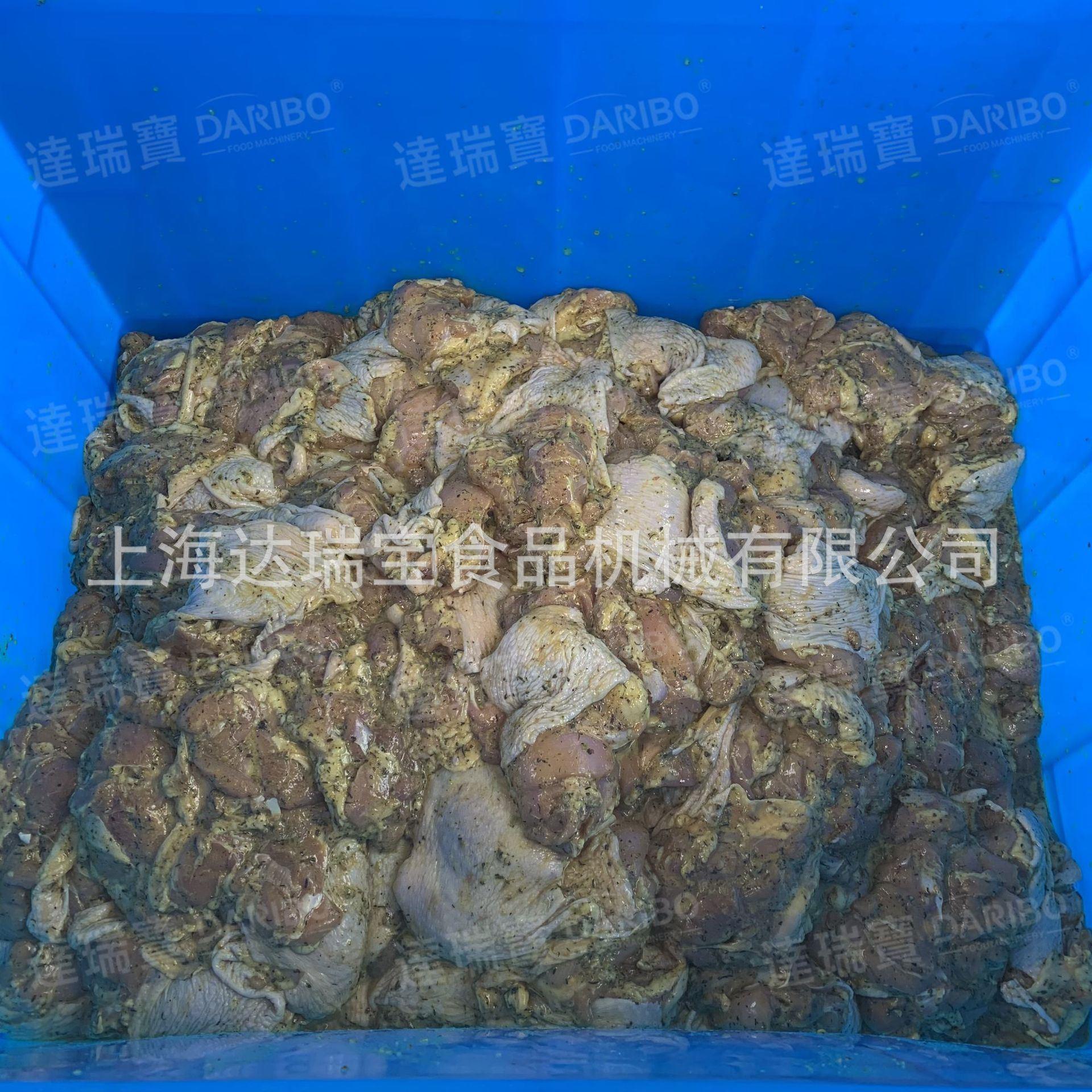 r调理品加工酱菜腌菜机 多功能虾仁上浆混合机 全自动肉馅滚揉机 - 图2