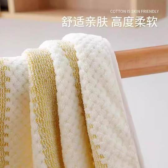 抹布不沾油不掉毛珊瑚绒百洁布洗碗布厨房去污专用擦手巾加厚毛巾